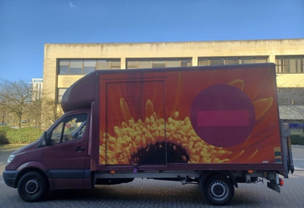 Rent Mercedes-Benz Sprinter Luton Tail Lift Van